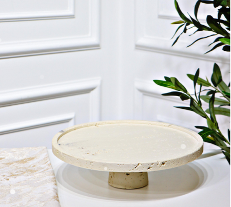 جاط كبك كيك جبص 28سم مدور بقاعدة