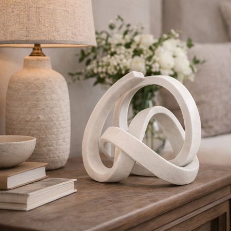 تحفة ديكور رخام شكل عشوائي