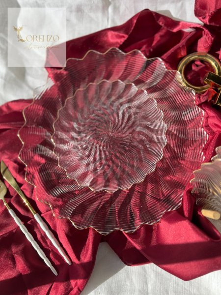 جاط ضيافة 7 قطع ( وردة )