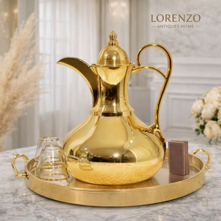 تيرموس قهوة البطة (ذهبي)