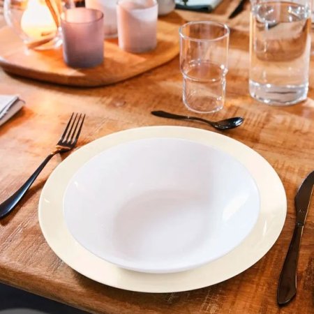 صحن ديوالي عميق 20 سم لومينارك