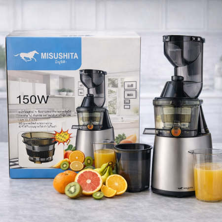 عصّارة فواكه وخضار بطيئة MISUSHITA – موديل CB-1400