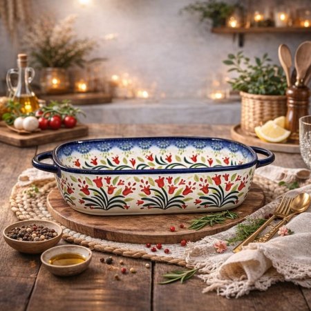 بايركس بورسلان خزف 20*13سم اطار كحلي B165