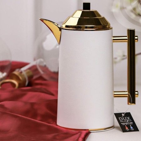 تيرموس قهوة بشكل اسطواني عصري