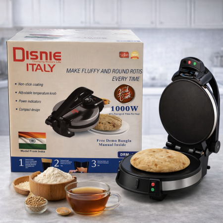 ماكينة تحضير الروتي الكهربائية Disnie Italy – 1000 واط