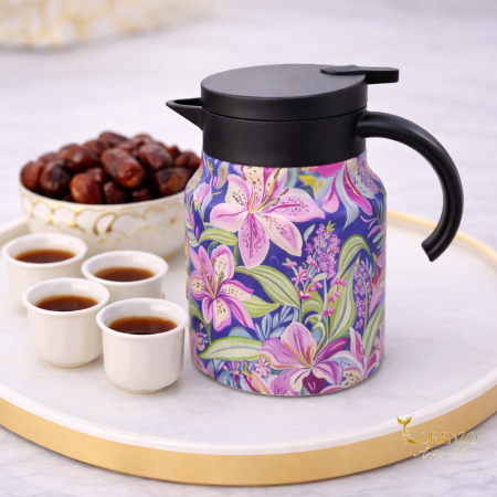 براد / ترمس قهوة حراري مع مصفاي – سعة 1 لتر