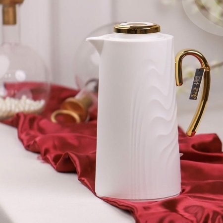 تيرموس قهوة موج ابيض