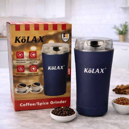 مطحنة قهوة وبهارات KÖLAX – Coffee / Spice Grinder (300 واط)