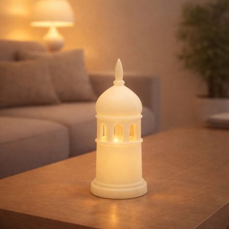 فانوس ريزن مع إضاءة مستوحى من الطابع الشرقي الكلاسيكي