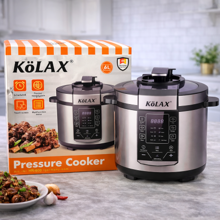 طنجرة ضغط كهربائية KÖLAX سعة 6 لتر – 1000 واط