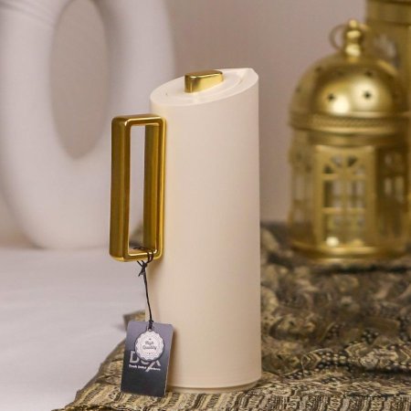 تيرموس قهوة بيج يد ذهبي