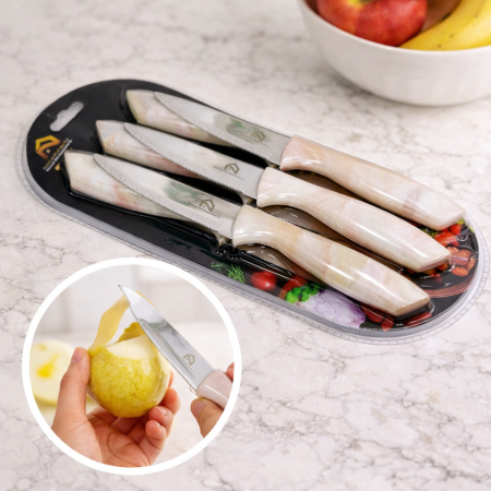 طقم سكاكين طعام عملي مكوّن من 6 قطع