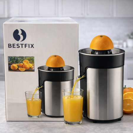 عصّارة حمضيات كهربائية BESTFIX – ستانلس ستيل