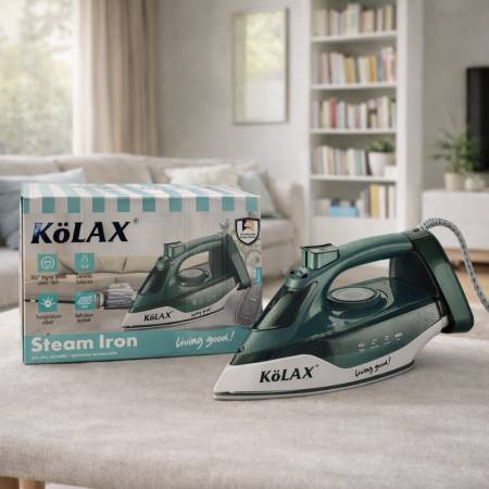 مكواة بخار KÖLAX – قوة عالية وأداء احترافي