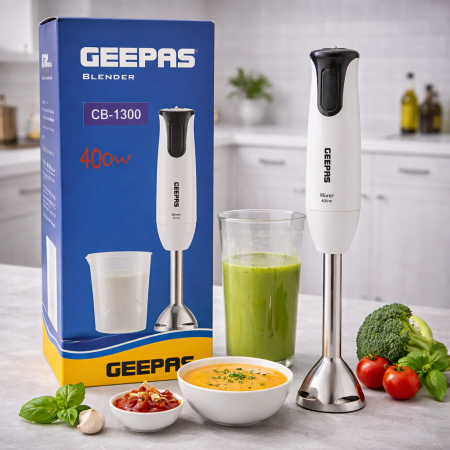خلاط يدوي GEEPAS – موديل CB-1300 (400 واط)