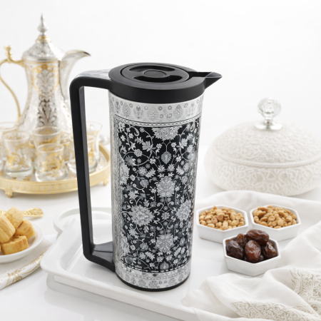 ترمس ضيافة فاخر مزخرف — تصميم شرقي أنيق