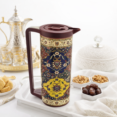 ترمس ضيافة فاخر مزخرف — تصميم شرقي أنيق