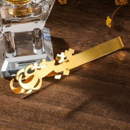 ملقط بخور ذهبي فاخر