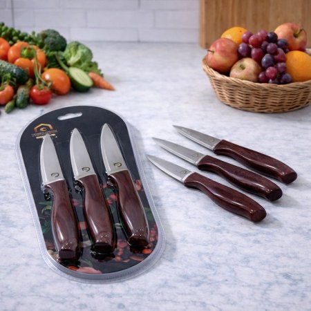 طقم سكاكين طعام فواكه عملي مكوّن من 6 قطع