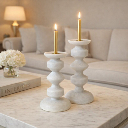 شمعدان رخامي مميز فاخر