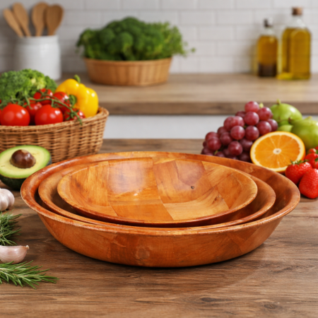 جاط خشبي طبيعي – لمسة ريفية دافئة لمطبخك