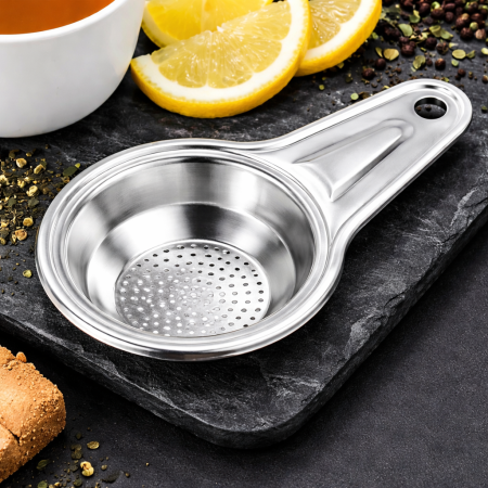 مصفاة شاي ستانلس ستيل – يد عريضة