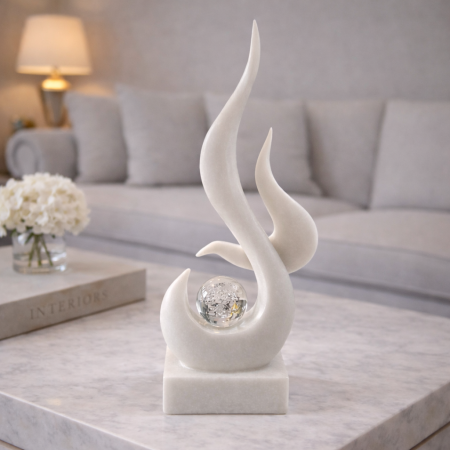 تحفة ديكور فنية بتصميم انسيابي عصري 1-19