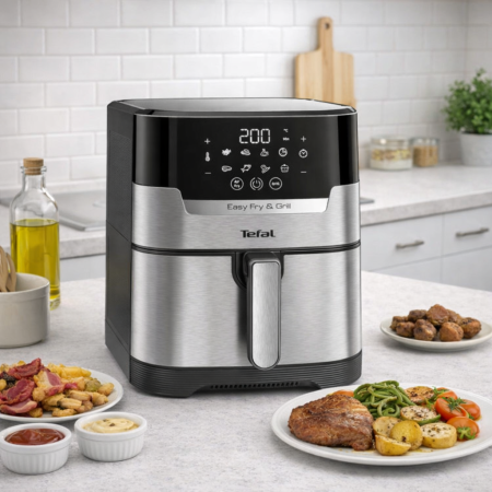 مقلاة هوائية 1400 واط سعة 4.2 لتر تيفال EY505D27