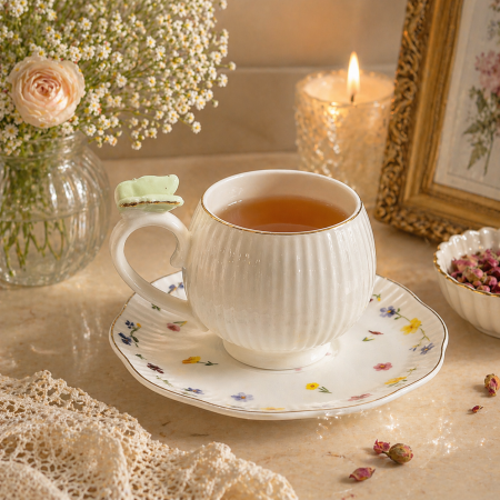 طقم 6 فناجين شاي – أناقة ناعمة لجلساتك اليومية 6-11