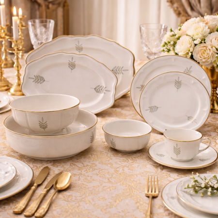 طقم سفرة فاخر 39 قطعة