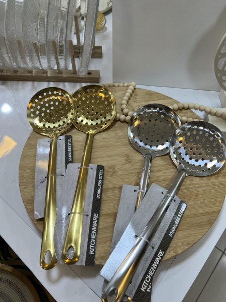 كفاكير ستيل ذهبي وفضي