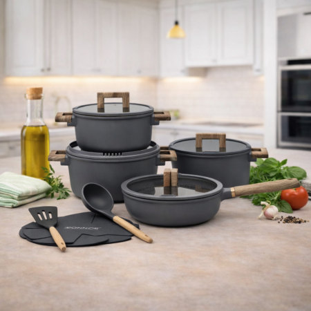 طقم طناجر Donnor Gilly DN-JL-13-2 – 13 قطعة