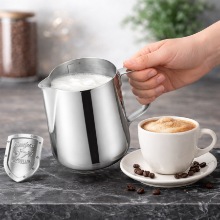 إبريق تبخير الحليب ستانلس ستيل – HR812-3 (600 مل)
