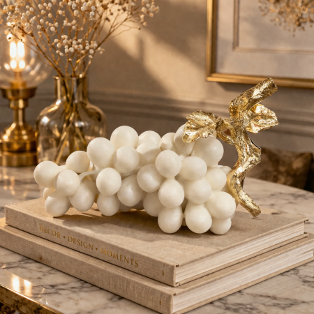 تحفة عنقود العنب الفاخرة – ديكور راقي بلمسة ذهبية