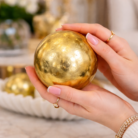 طابة ديكور ذهبية فاخرة – لمسة أناقة عصرية لمنزلك 3-58