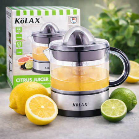 عصّارة حمضيات كهربائية KoLAX – تجربة عصر سهلة وسريعة