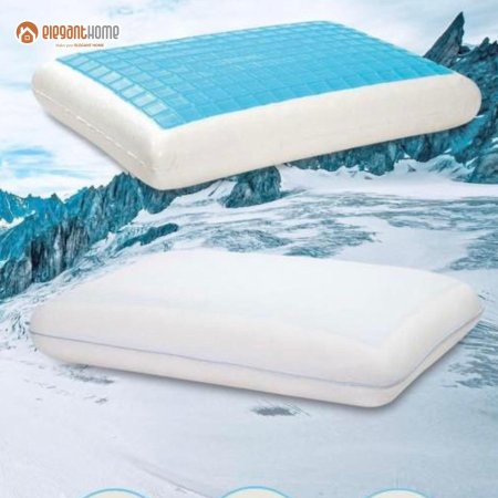 مخدة طبية لديسك الرقبة و الام عضلات الرقبة و الظهر مصنوعة من الميموري فوم ( Memory Foam Gel Pillow )