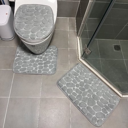 طقم دعسة حمام - 3 قطع
