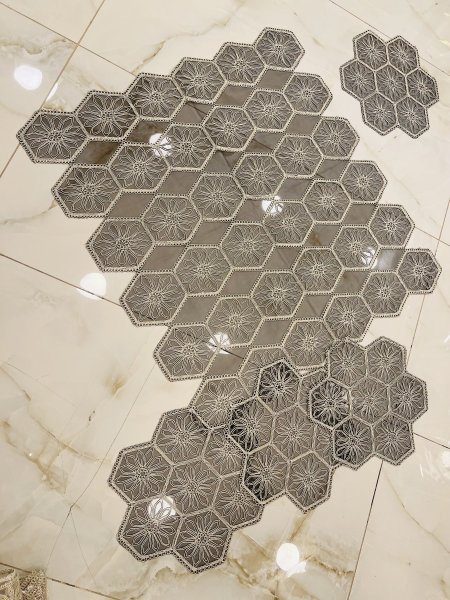 طقم مربع وسط 5 قطع
