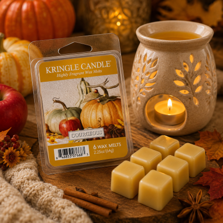 شمع معطر واكس ميلت Kringle Candle – Gorgeous