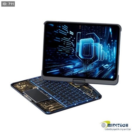 360 Swivel Magic Keyboard for iPad Clear Case For iPad 7 & 8 & 9 10.2inch