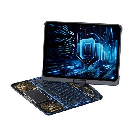 Swivel Magic Keyboard for iPad Clear Case For iPad Air 11 7th Gen 11inch 2025