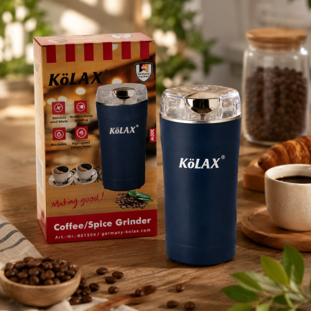 مطحنة قهوة وبهارات KÖLAX – Coffee / Spice Grinder (300 واط)