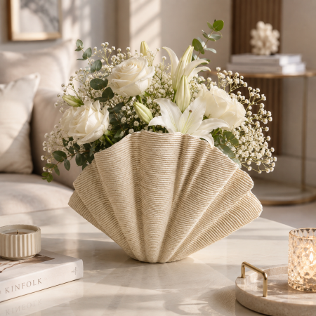 جاط ديكور صدفة بحرية بتصميم أنيق – 25668