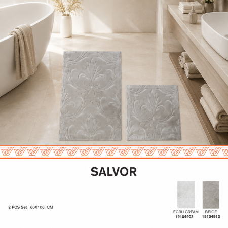 طقم دعسات حمام SALVOR – قطعتين 19104903