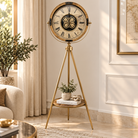 ساعة ستاند أرضية بتصميم كلاسيكي – 190 سم | D72-4