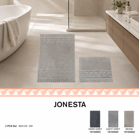 طقم دعسات حمام JONESTA – قطعتين 19104943