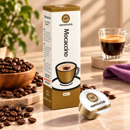 كبسولات موكاتشينو Espresso Club Mocaccino