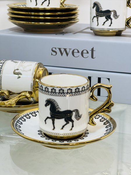 طقم فناجين قهوة مزاج