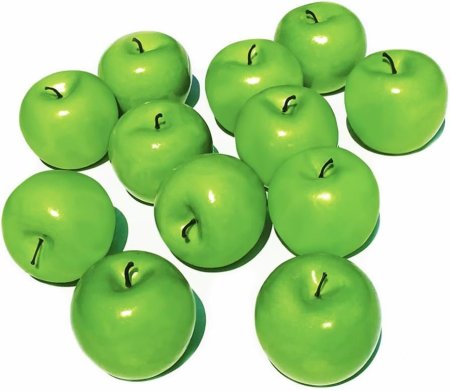 تفاح اخضر بلاستيك